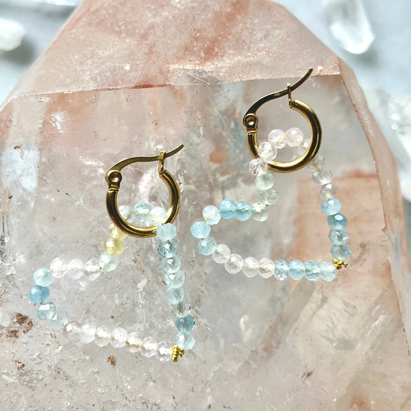 Earrings - Pastel Hearts