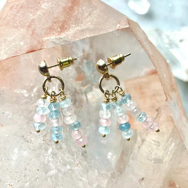 Earrings - Pastel Strands