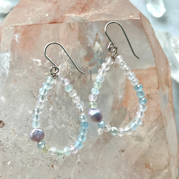 Earrings - Pastel Teardrops